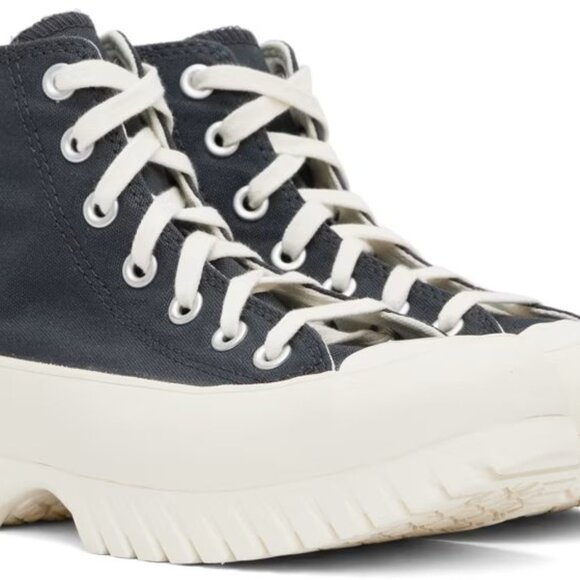 Converse Chuck Taylor All Star Lugged 2.0 High Dark Smoke Grey Size 10 Mens NEW - Picture 11 of 12